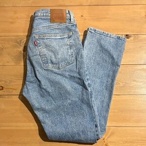 Levi's Light Blue Boyfriend Jeans